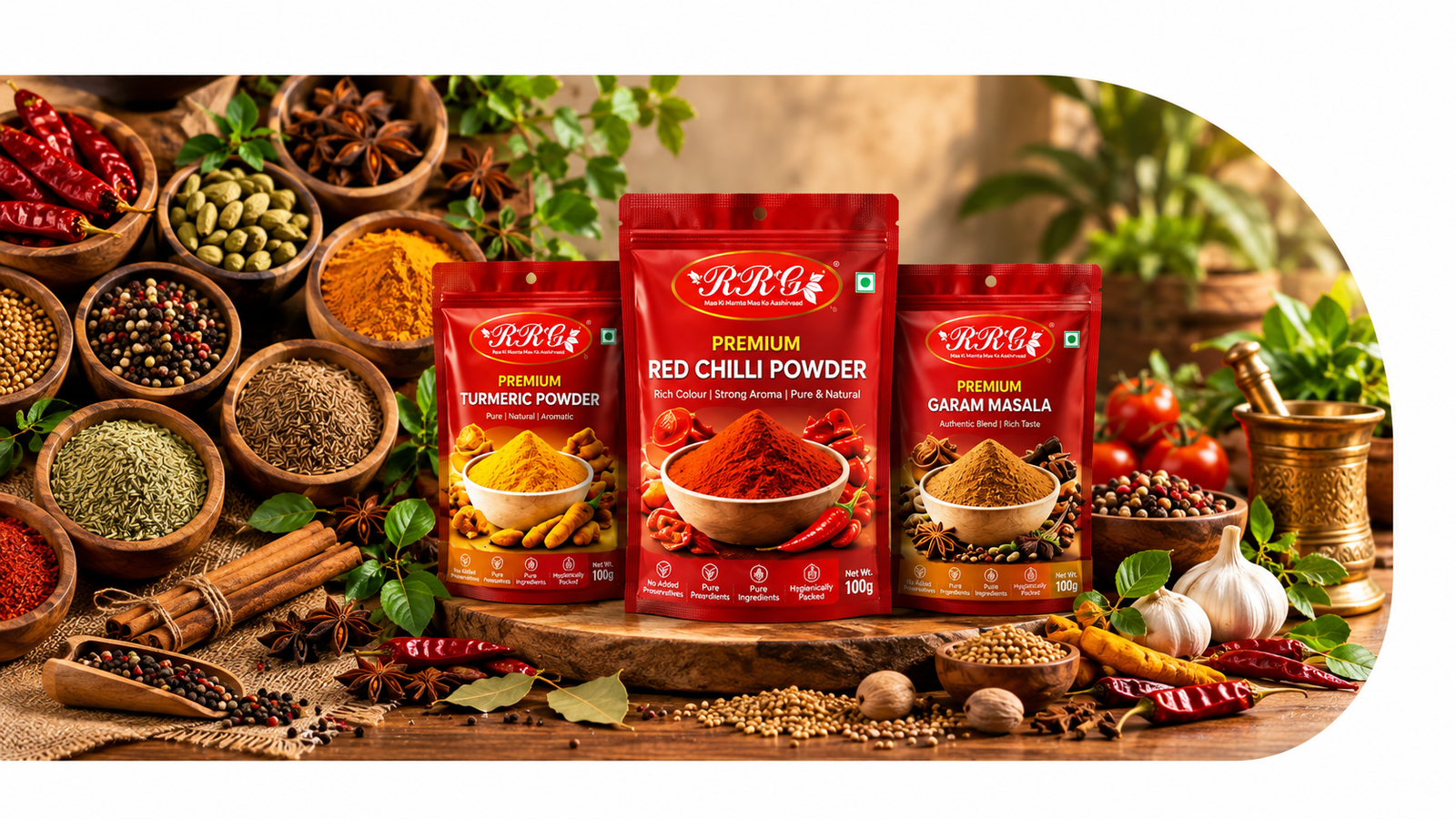 RRG Spices Premium Products
