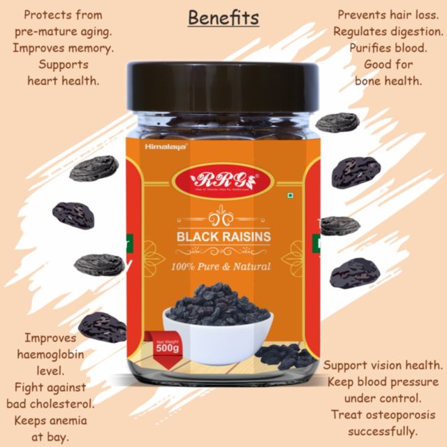 RRG Black Raisins Premium